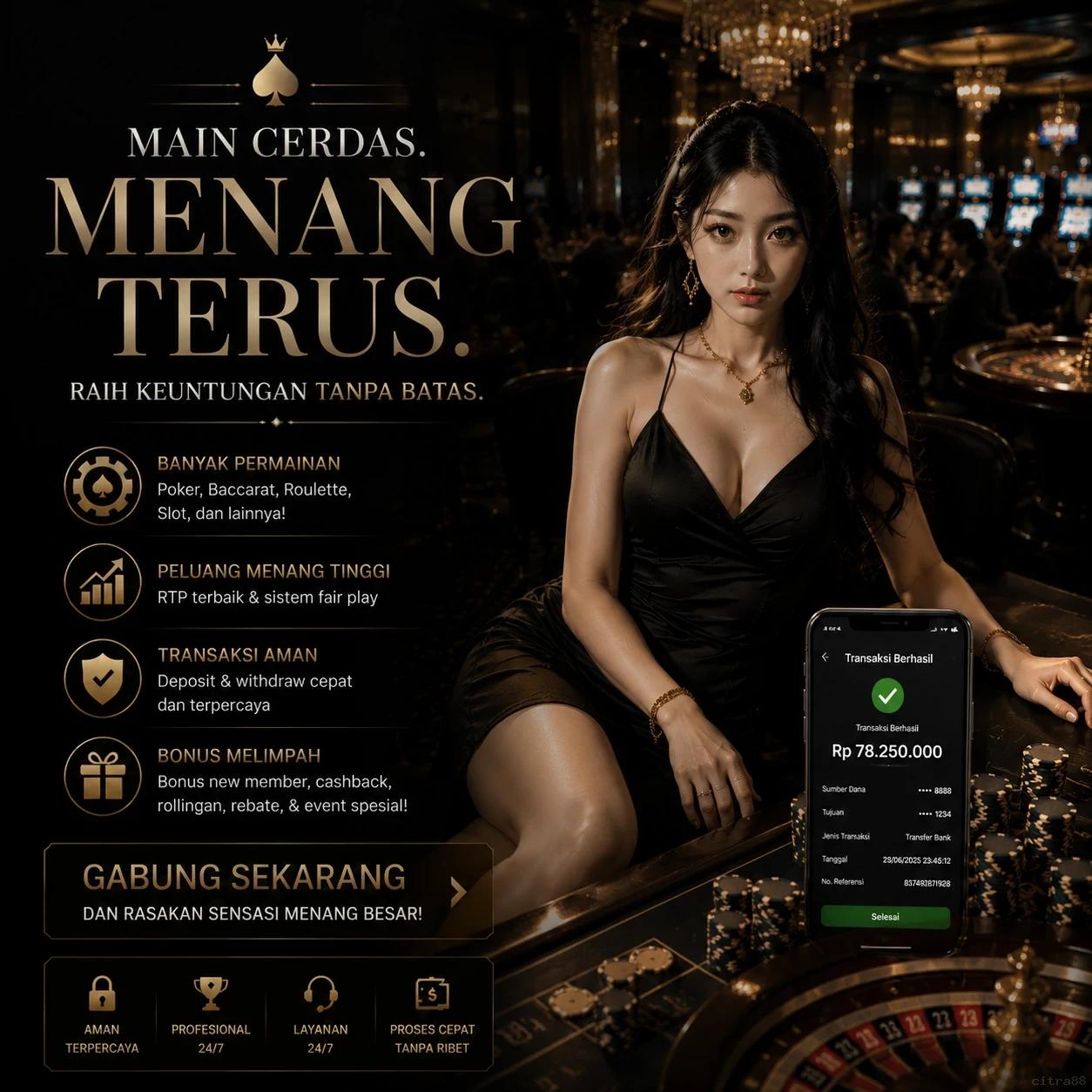 Login citra88 Sekarang Fitur Melimpah